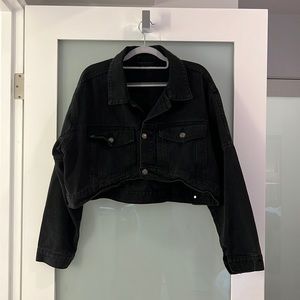 Cropped Denim Jacket